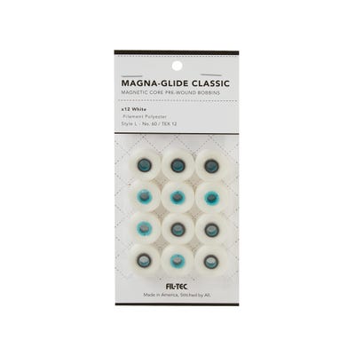 Magna-Glide Classic - 12 Pack - Style L White  #60372